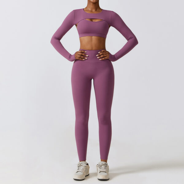 Sleek Essentials: Autumn Winter Quick Drying Yoga Set