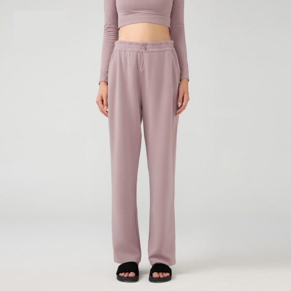 Chill Performance: Autumn Winter Straight Leg Pants-Aston Sienna