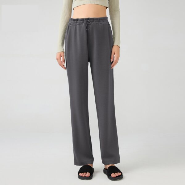 Chill Performance: Autumn Winter Straight Leg Pants-Aston Sienna