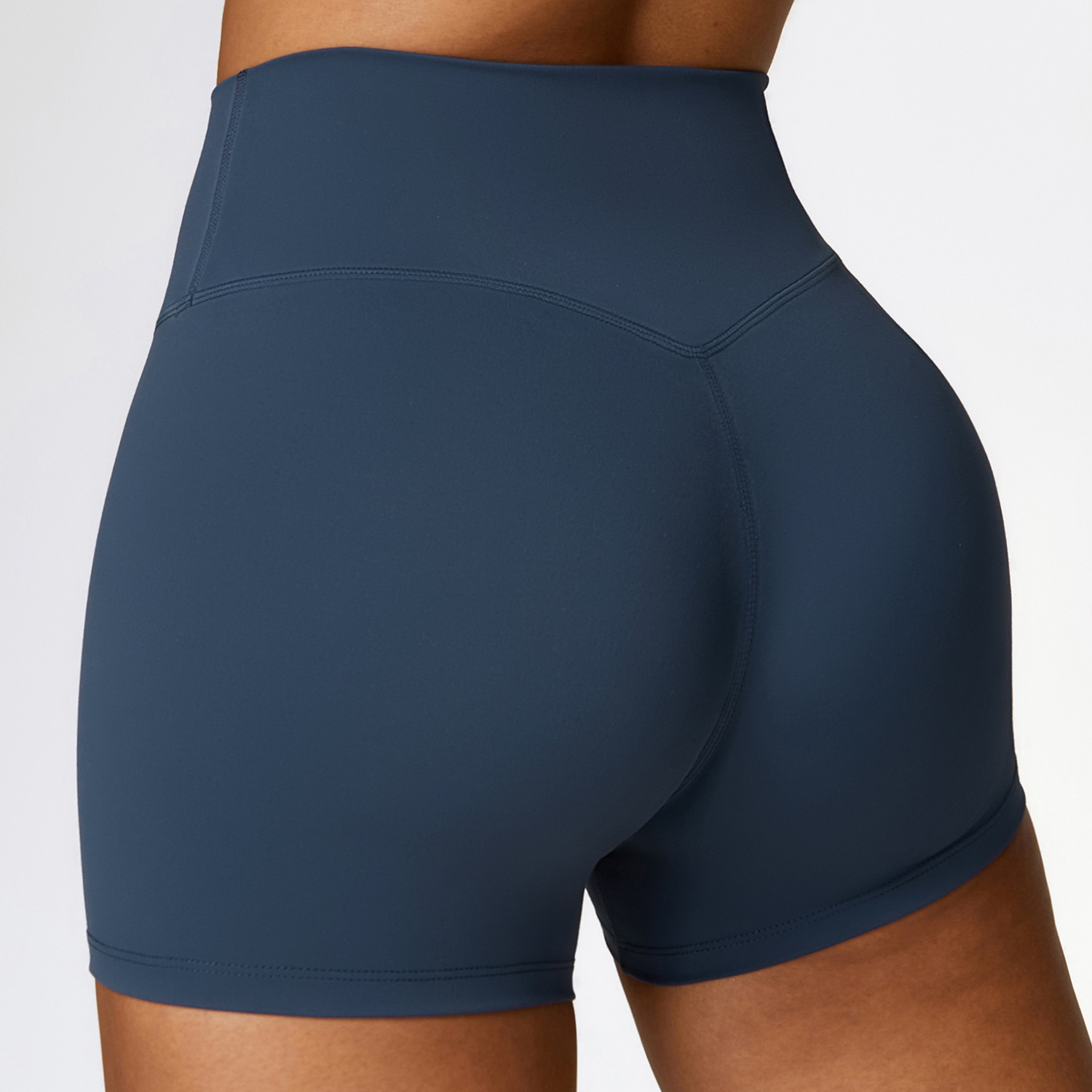Aston Sienna SculptFit: Brushed Tight Yoga Shorts