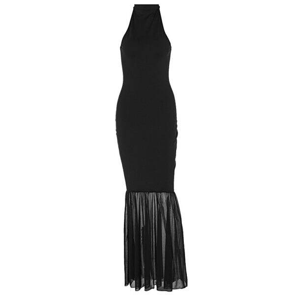 Aston Sienna Sexy Slim Fit Mesh Dress