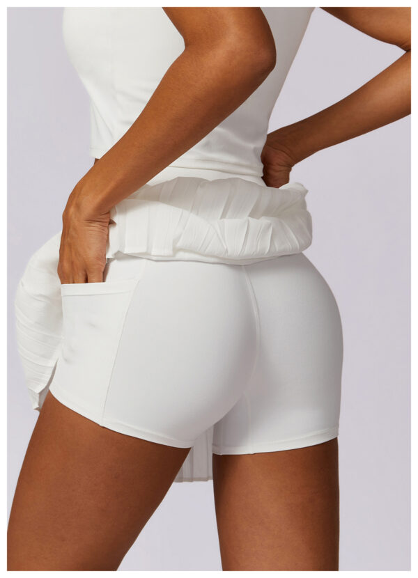 Effortless Elegance: Casual Pleated Sports Skirt-Aston Sienna