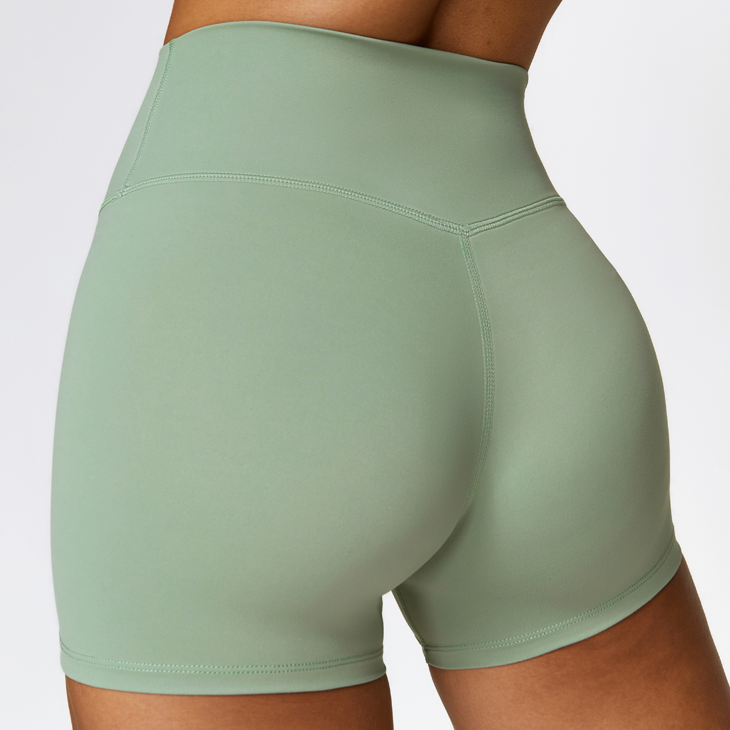 Aston Sienna SculptFit: Brushed Tight Yoga Shorts
