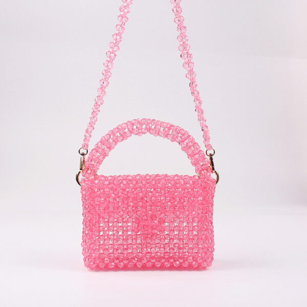 Add a Splash of Color with Our Beaded Acrylic Bag