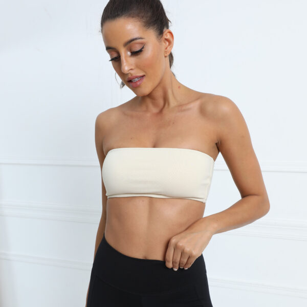 Autumn Yoga Bra: Strapless Tube Top Aston Sienna