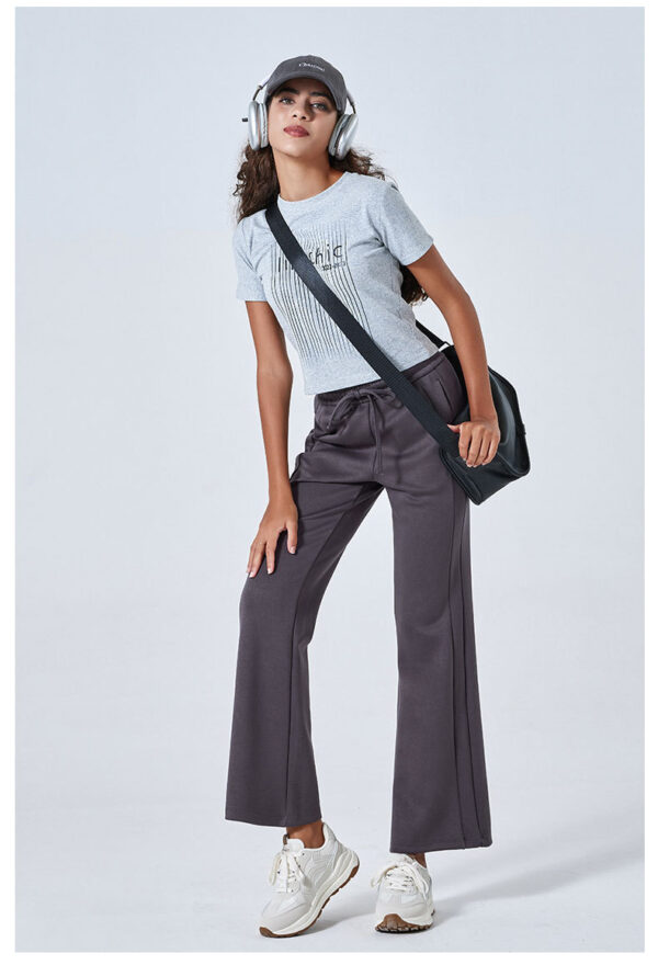 Pure Comfort: Air Layer Cotton Sports Trousers-Aston Sienna