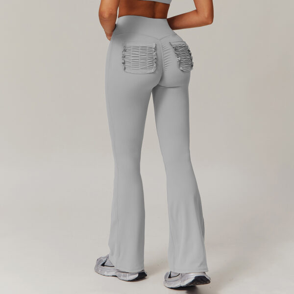 Sleek Performance: High Waist Wide Leg Yoga Pants-Aston Sienna