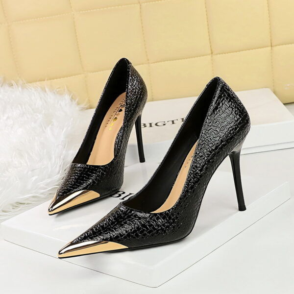Step Out in Style with Our Retro Stiletto High Heels
