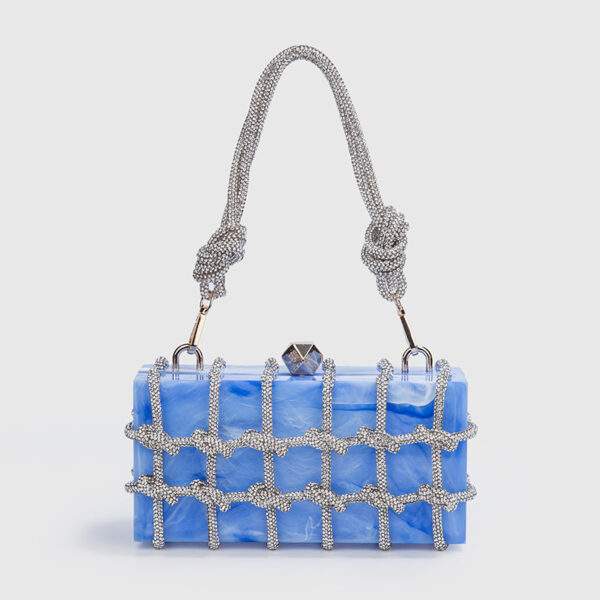 Chic and Practical: Transparent Storage Box Square Bag