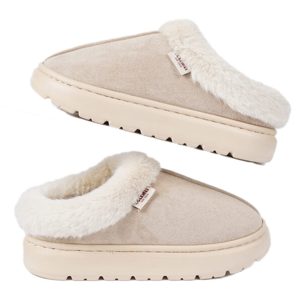 Stay Cozy with Our Wool Mouth Fluffy Slippers