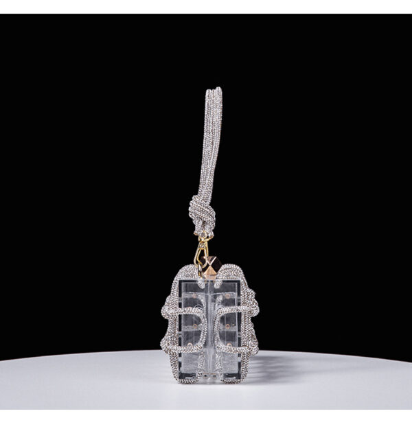 Chic and Practical: Transparent Storage Box Square Bag