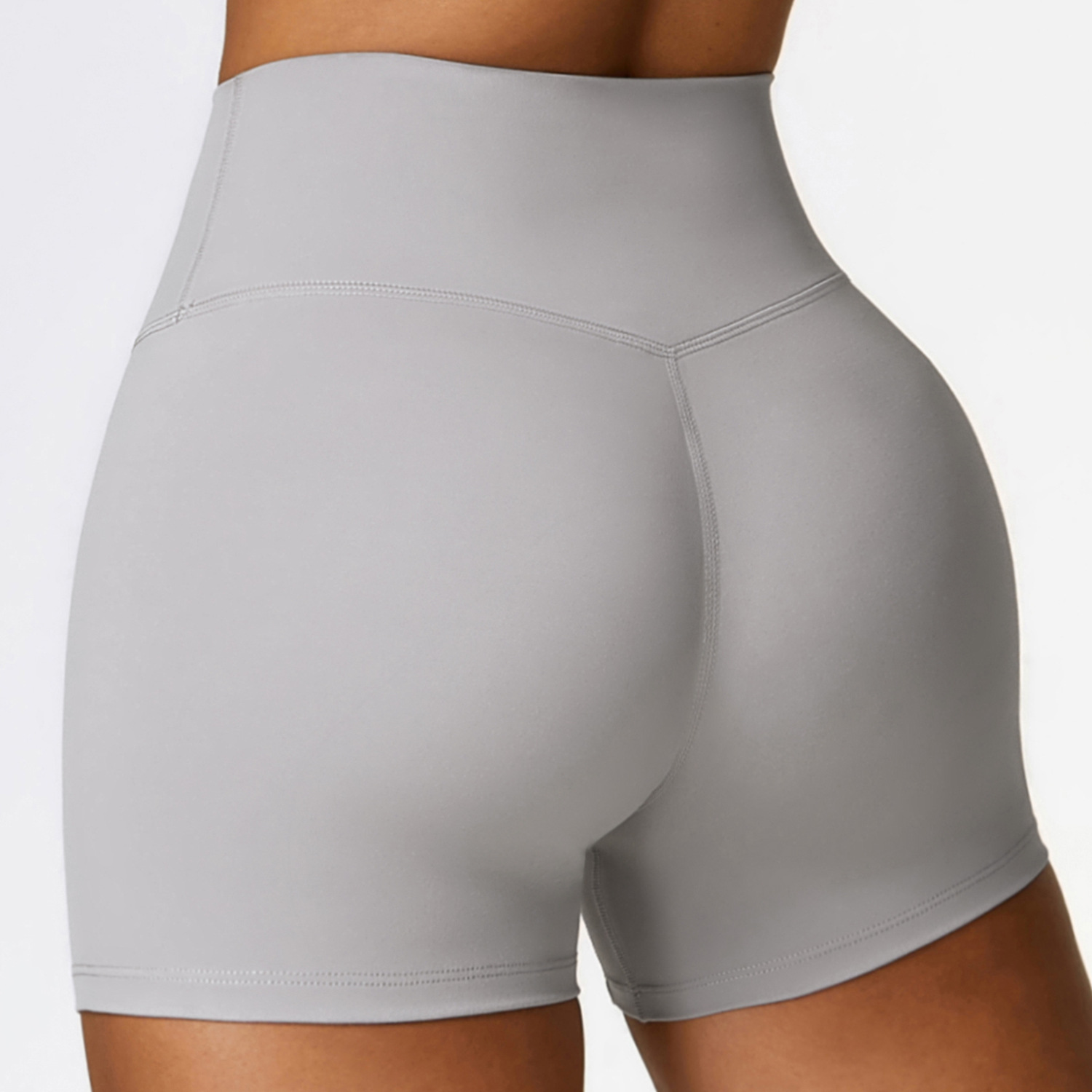 Aston Sienna SculptFit: Brushed Tight Yoga Shorts