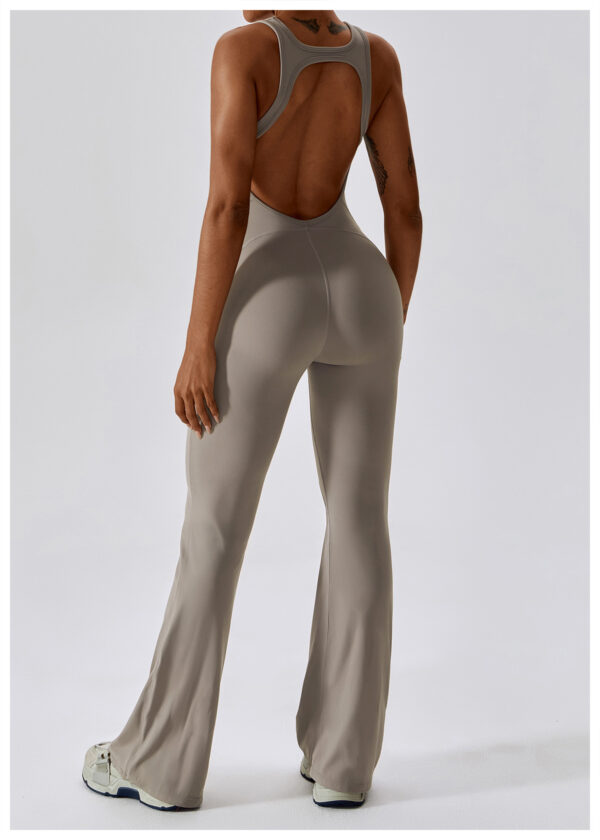 Fluid Motion: Quick Drying Yoga Jumpsuit-Aston Sienna