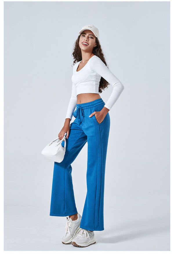 Pure Comfort: Air Layer Cotton Sports Trousers-Aston Sienna