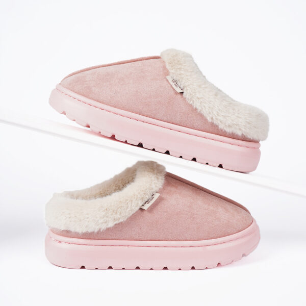 Stay Cozy with Our Wool Mouth Fluffy Slippers