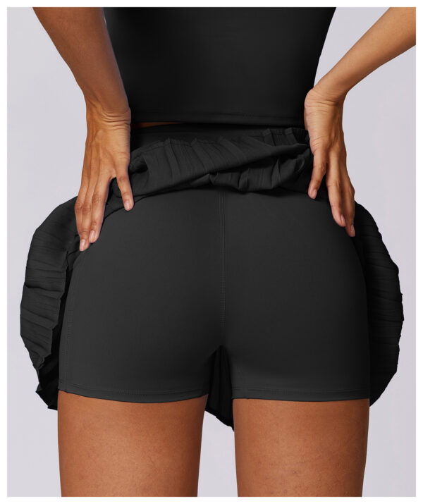 Effortless Elegance: Casual Pleated Sports Skirt-Aston Sienna