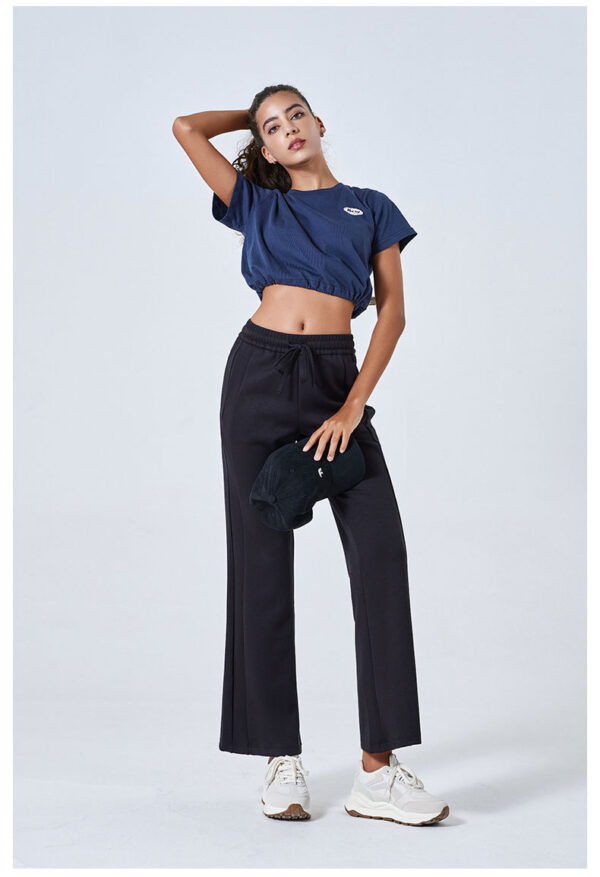 Pure Comfort: Air Layer Cotton Sports Trousers-Aston Sienna