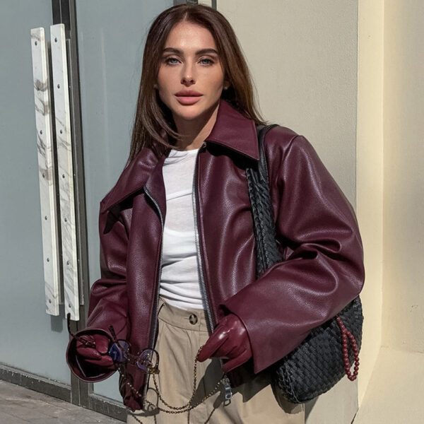 Ultimate Cool: Locomotive Leather Jacket for Autumn and Winter
