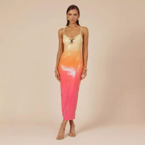 ASTONSIENNA Spring & Summer Glam: Sequined Suspender Dress