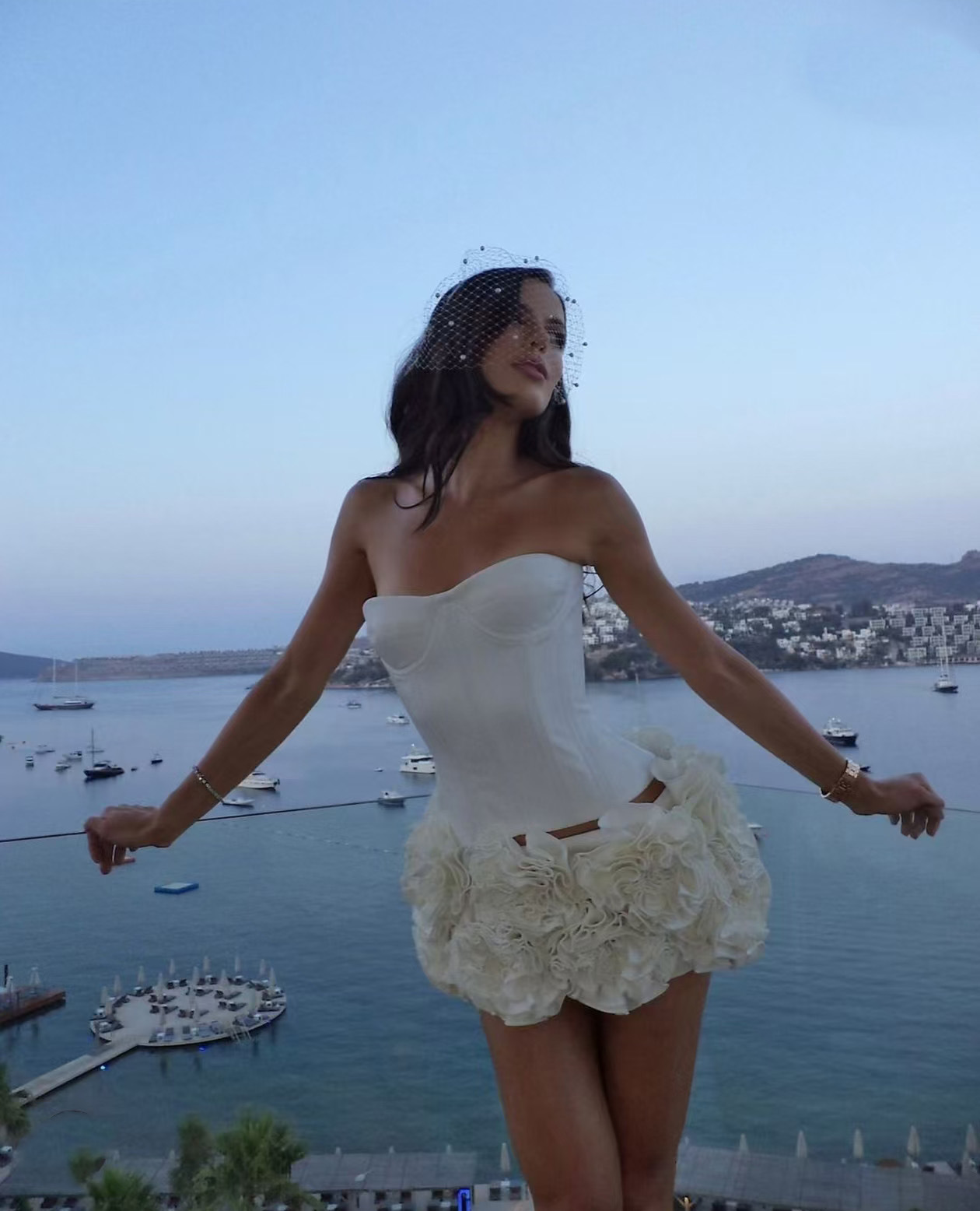 Floral Corset and Skirt Set: Spring Sensation