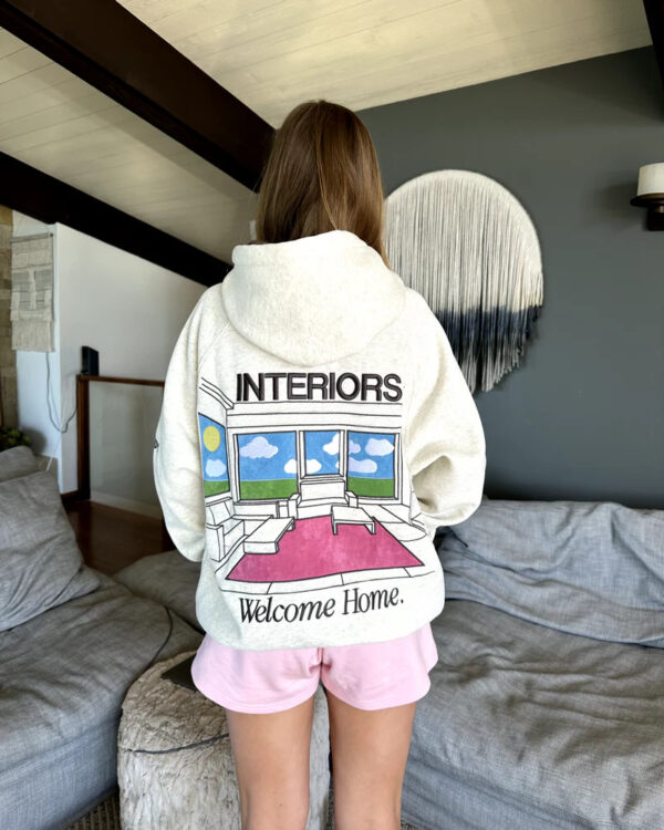 Cozy Vibes: ASTON SIENNA Solid Color Hooded Sweatshirt for Fall