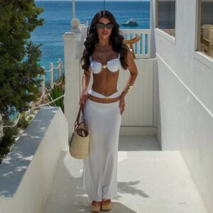 Beach Glam: Three-Piece Bikini Set