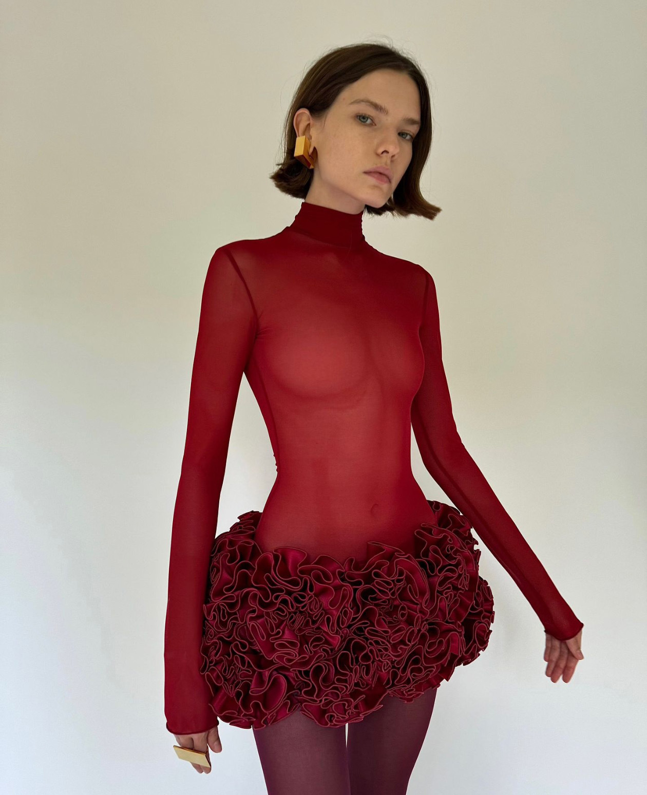 Floral Corset and Skirt Set: Spring Sensation