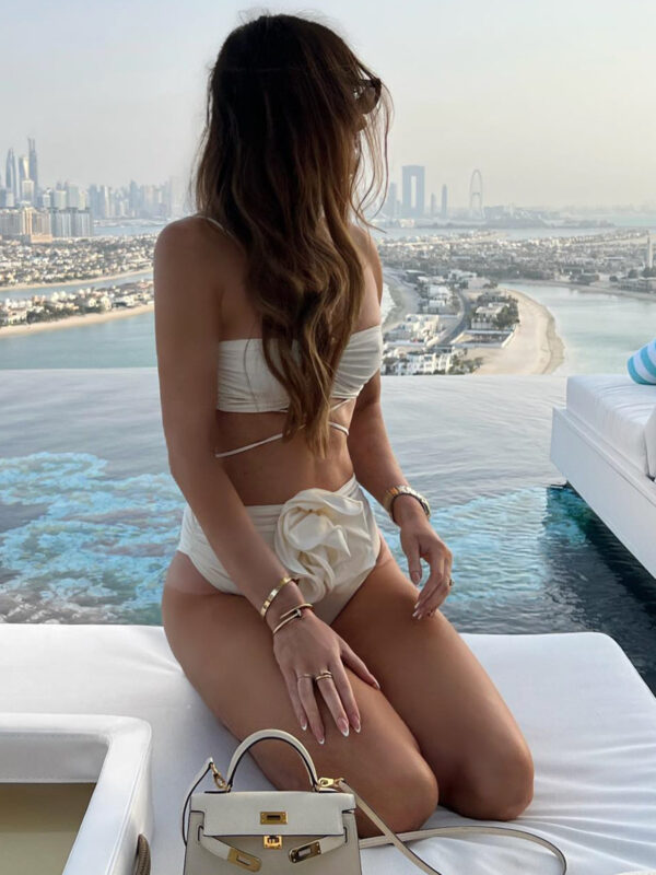 High Waist Floral Bikini-Aston