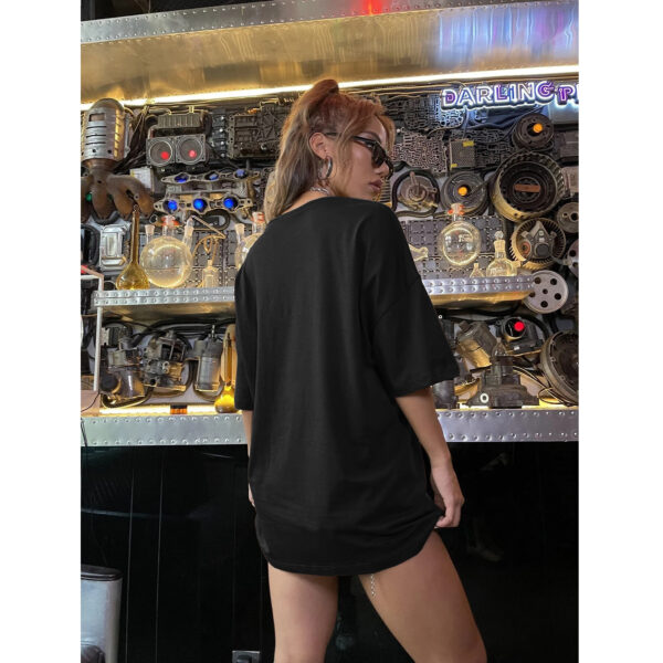 Chicago Football TEAM Casual Black T-Shirt: Effortless Style for Every Day - Image 3