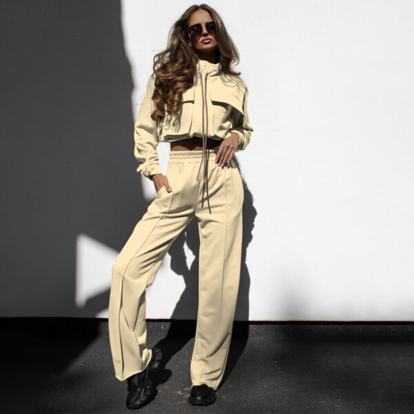 Head-turning Comfort: The Ultimate Drawstring Lounge Set - Image 5