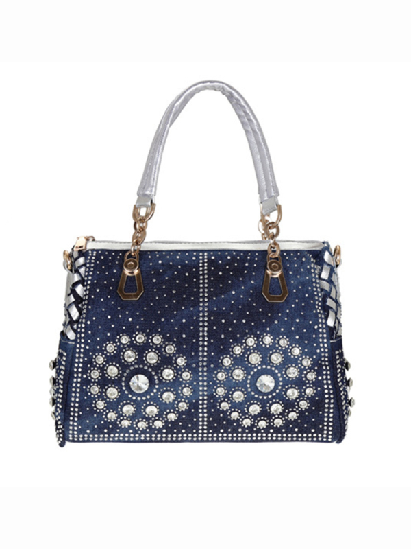 Denim canvas tote bag - Image 2