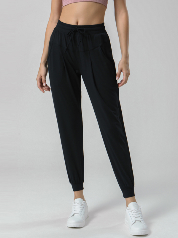 Drawstring waist sweatpants - Image 3