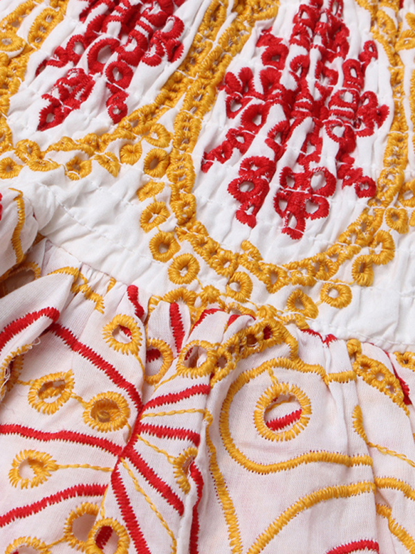 tube top ruffle dress - Image 3