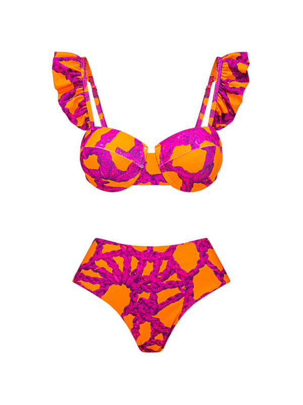 AstonSienna Printed Vacation Bikini Set - Image 2