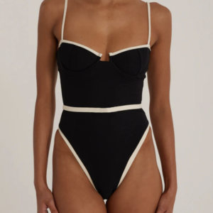 New Women's Sexy Splicing One-Piece Swimsuit
