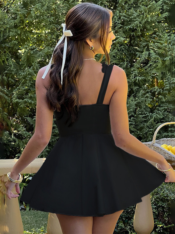 New Backless Sling Lace Dress - Image 13