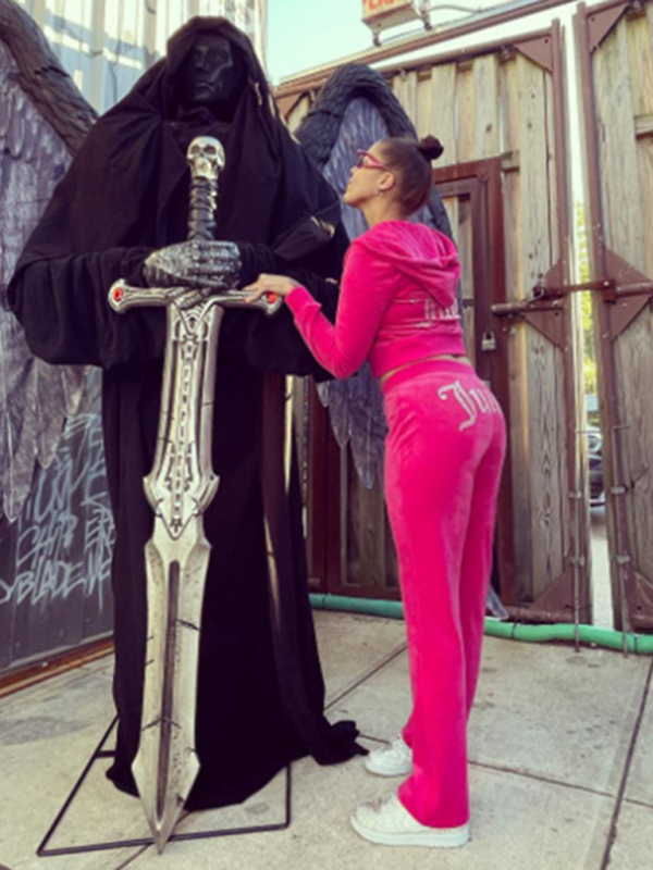 Women's casual diamond sportswear tracksuit two-piece suit - Image 22