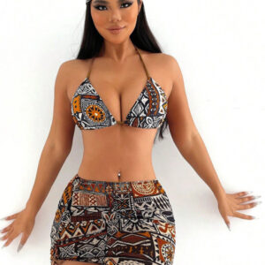 Sexy bikini four piece set