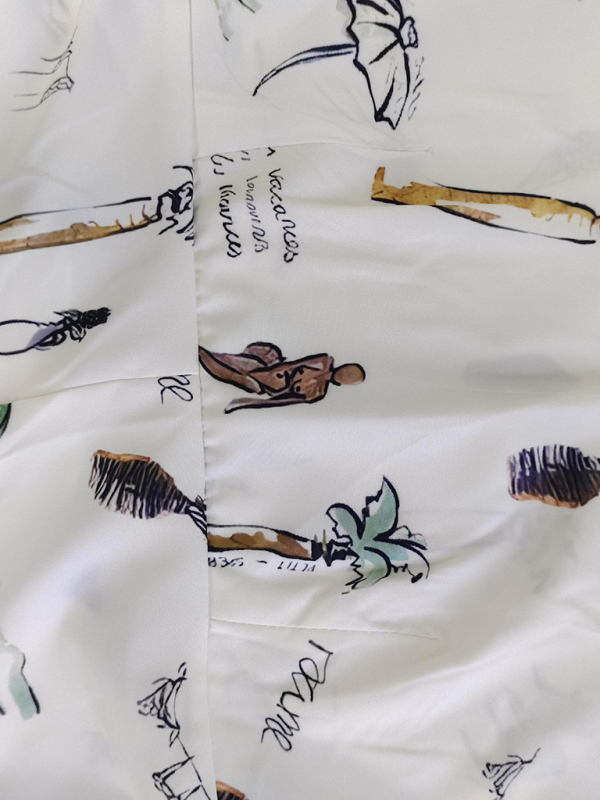 Women's Sleeveless Lace-up Suspender Sexy Print Dress - Image 2