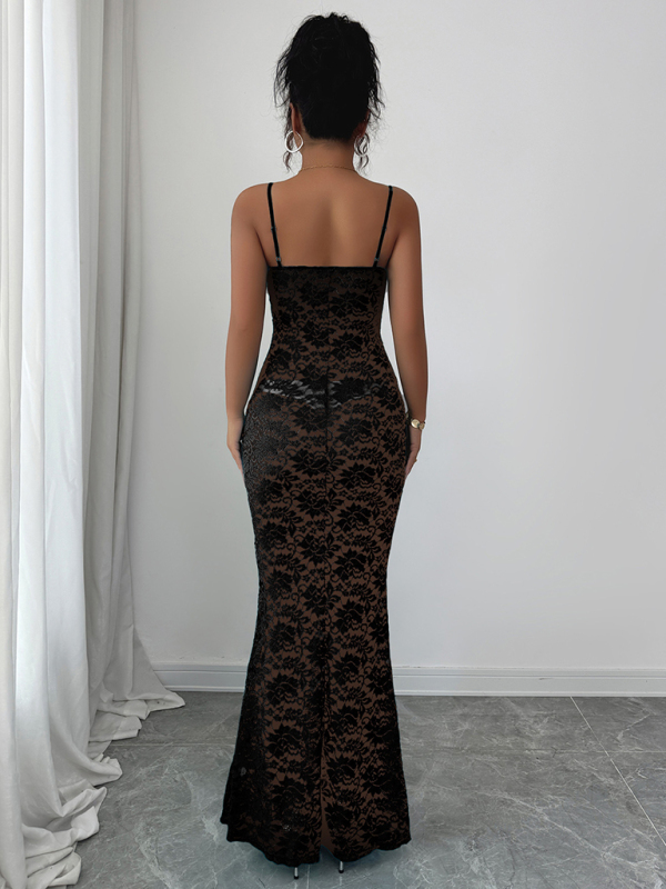 Aston Sienna suspender hollow party dress - Image 4