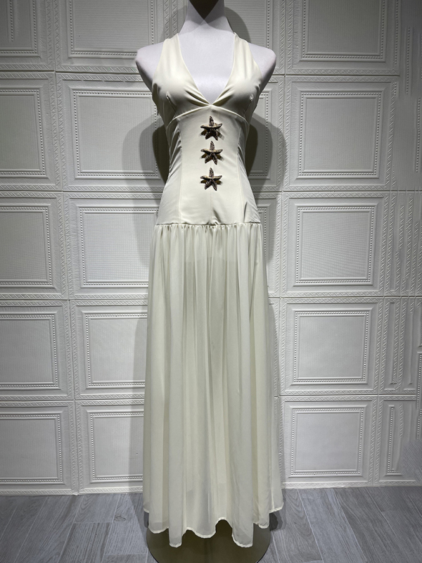 Lace long dress - Image 3