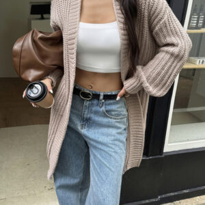 Casual woolen coat sweater