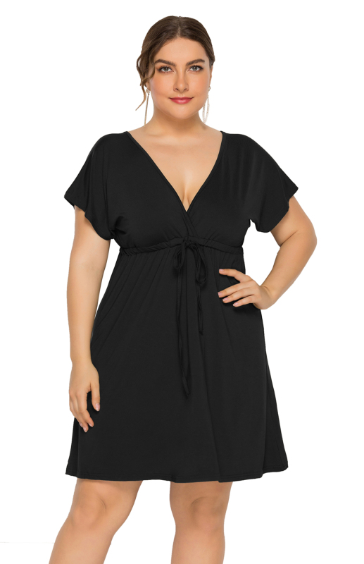 Comfortable High Elasticity Solid Leisure Maternity Dress for Spring-Summer - Image 6