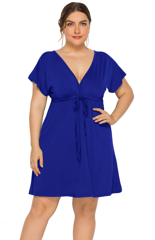 Comfortable High Elasticity Solid Leisure Maternity Dress for Spring-Summer - Image 4
