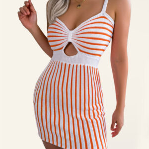 High Waist Knit Sling Hip Skirt