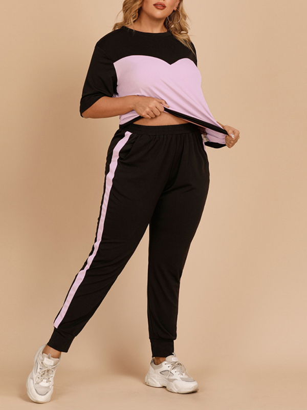 Plus Size Women's Casual Sports Suit - Image 4