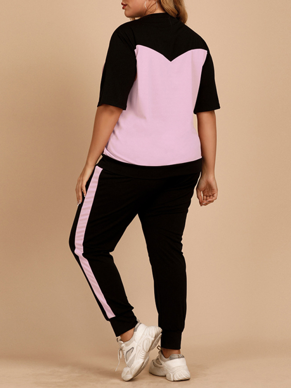Plus Size Women's Casual Sports Suit - Image 2