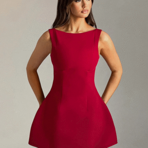 New Sexy Slim Backless Tank Top Basic Dress