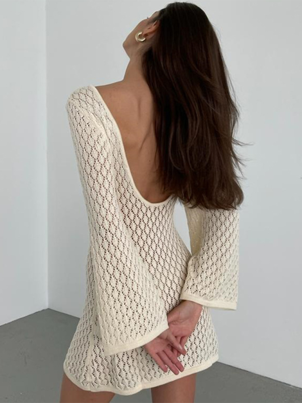 Beach dress knitted cover up - Image 10