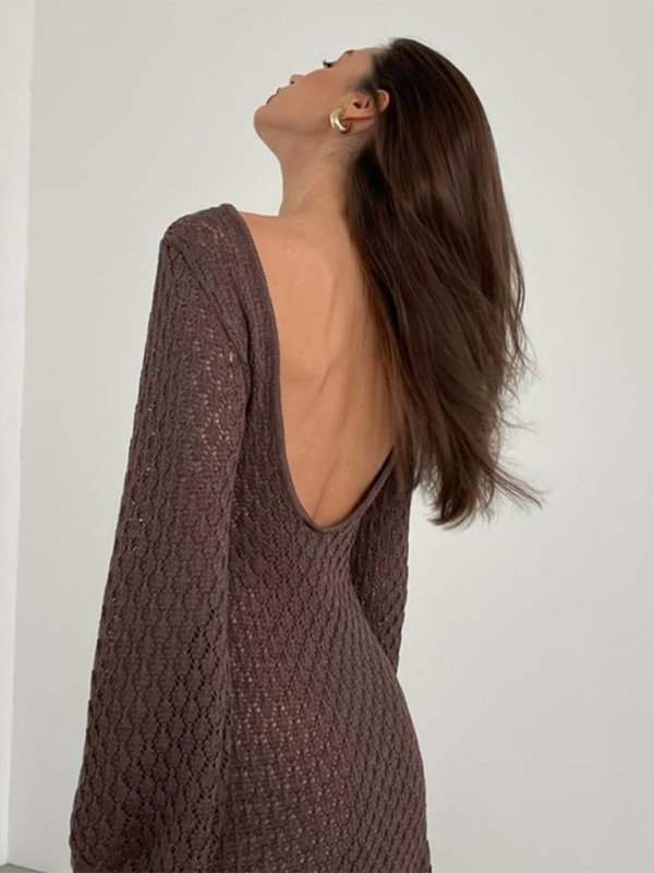 Beach dress knitted cover up - Image 11